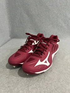 Mizuno 11GY158130 Soccer Cleats Maroon Football Soccer Turf Size 12 - Picture 1 of 10