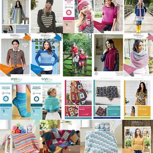 WEST YORKSHIRE SPINNER EINZELNE HÄKEL-/STRICKANLEITUNGEN - VERSCHIEDENE - Bild 1 von 70