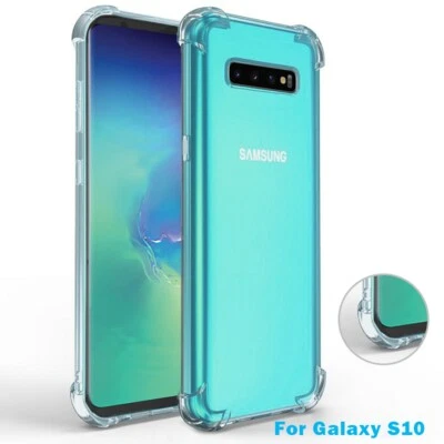 Funda para Samsung S9/S8/Note8 [Absorción de impactos] Delgada Cristal Transparente Cubierta Cojines Foto 1 de 4