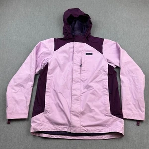 Patagonia Jacket Youth Girls XL 14 Pink 3 In 1 Hooded Ski Coat H2NO Rain 68366 - Picture 1 of 22