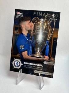 Topps NOW UCL Champions League 2020/2021 085 Christian Pulisic First American - Imagen 1 de 2
