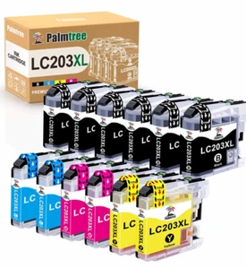 Palme Tintenpatrone LC203XL kompatibel mit ausgewählten Brother Druckern - Bild 1 von 3
