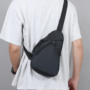 Solid color Sports Shoulder Bag Droplet Shaped Crossbody Bag Outdoor - Picture 1 of 14