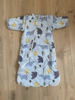 Schlafsack Babyschlafsack 100cm 2,5 Tog mit abnehmbaren Ärmeln - Bild 1 von 2