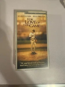 โพ For the Love of the Game (VHS, Universal Special Edition) ๐ผ Good Condition - Picture 1 of 5