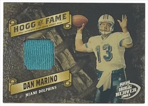 2003 Playoff Hogg Heaven Hogg of Fame Materials Bronze #HF-1 Dan Marino /125 - Picture 1 of 2