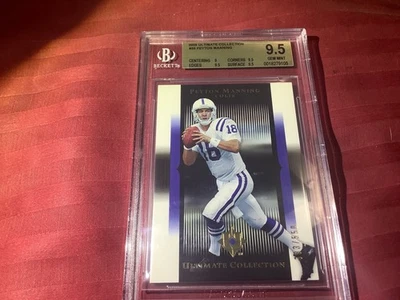 2005 Ultimate Collection Peyton Manning #39 BGS 9.5 (pop 2, none higher) #/550 - Image 1 of 2
