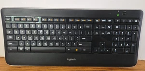 Logitech K800 (Y-R0011) beleuchtete kabellose Tastatur ohne Dongle getestet funktioniert - Bild 1 von 6