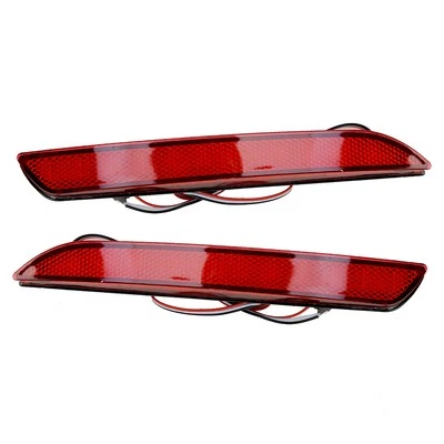 Luces de freno reflectoras LED para parachoques trasero 2 piezas aptas para Honda CR-Z CR-V 2011 a 2014 Foto 1 de 4