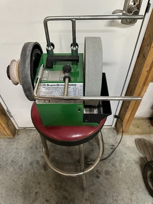 TORMEK SUPER GRIND NO. 2000 máquina de afiar moagem refrigerada a água SUÉCIA - Imagem 1 de 4