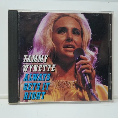 Tammy Wynette - Always Gets It Right CD 1994 Sony Music Country Foto 1 de 2
