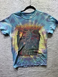 Rolling Loud 2019 NYC New York City Mens Skeleton Statue of Liberty T-Shirt Sz S - Picture 1 of 11