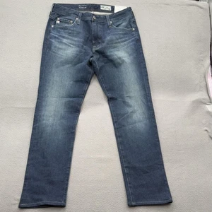 AG Jeans Herren 33x34 Blau Tellis Modern Slim Denim 360 Stretch Japanischer Stoff - Bild 1 von 8