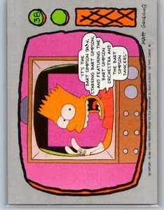 1990 Topps The Simpsons #38 It's the Bart Simpson Show, starring Bart Sim - Picture 1 of 2