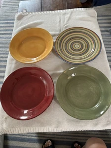 Tabletops Gallery Napoli 4 Lunch/Salad/Pasta Plates 11.5” - Picture 1 of 14