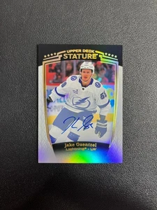 2024-25 UD Stature Hockey Jake Guentzel Auto BJNN - Picture 1 of 3