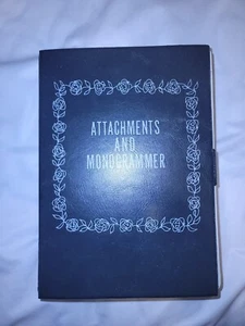 Sears Kenmore Sewing Machine Attachments and Monogrammer. READ - Bild 1 von 4