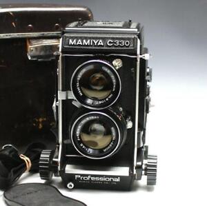 Vintage Mamiya C330 Pro Professional Medium Formet TLR Camera w/ 55mm f/4.5 Lens