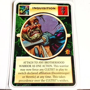 DOOMTROOPER CCG (GOLGOTHA)-- INQUISITION --NM / MINT - Bild 1 von 1