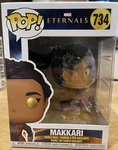 Eternals - Makkari Funko Pop! Vinyl Figure #734 Marvel MCU Free Protector + Post - Picture 1 of 6