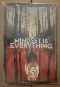 Blechschild: "Mindset Is Everything" (12x8 Blechposter) - Bild 1 von 5