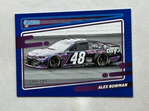 2022 Donruss Racing Navy Blue Alex Bowman /199 #42 - Bild 1 von 2
