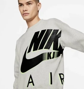 SUDADERA NIKE X KIM JONES CON LOGOTIPO DE LANA CUELLO REDONDO PARA HOMBRE TALLA GRANDE - Imagen 1 de 3