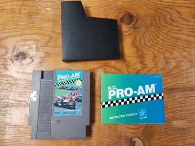 NES R.C. PRO-AM - NES - Cart/Sleeve/Manual - Cleaned/Tested/Works! - Image 1 of 4