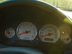 Fits: Land Rover Freelander 1998-2003 4 Piece Aluminum Speedometer Rings Speedo Rings - Picture 1 of 5