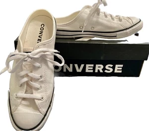 Converse Chuck Taylor All Star Dainty Mule Slip On Sneakers White Women’s 6.5 - Picture 1 of 11