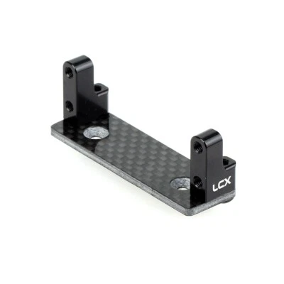LCX 1/10 RC Crawler Car Front Axle Aluminum Servo Mount Axial Wraith RR10 Bomber - Image 1 of 4
