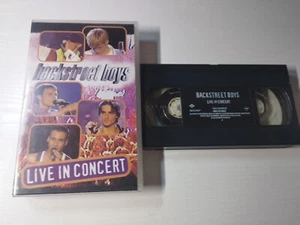 Backstreet Boys Live In Concert BSB 1997 France Press - VHS Tape - Imagen 1 de 4
