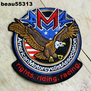 PARCHE CHAQUETA CHALECO "PROTEGIENDO TUS DERECHOS" ASOCIACIÓN AMERICANA DE MOTOCICLETAS AMA - Imagen 1 de 1