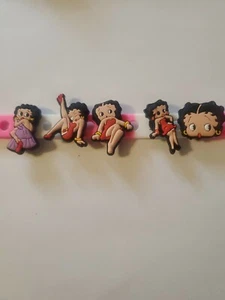 Schuh Charms Betty Boop Jibbitz 5 Stück - Bild 1 von 6