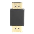 Male to Male HDMI-compatible Adapter 19 Pin Type A Extender for HDTV Laptop (Bla