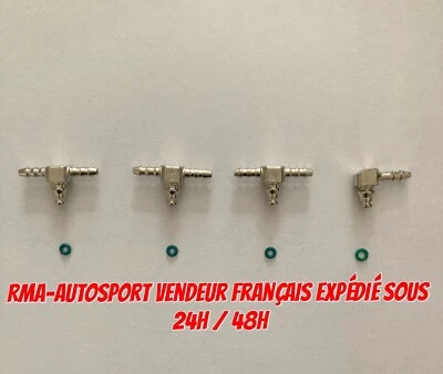 4 X Connecteur retour gasoil injecteur Common Rail Bosch Série 110 Hdi Dci ect.