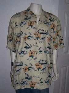 GUY HARVEY NWOT MEN'S BLUEWATER WEAR SHORT SLEEVE SHIRT SIZE XXL - Picture 1 of 3