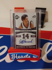 2011-12 Limited Basketball Jeff Hornacek Retired Numbers Autograph /99