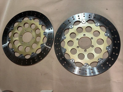 DUCATI 748 916 GENUINE OEM BREMBO BRAKE DISC ROTORS - Image 1 of 4