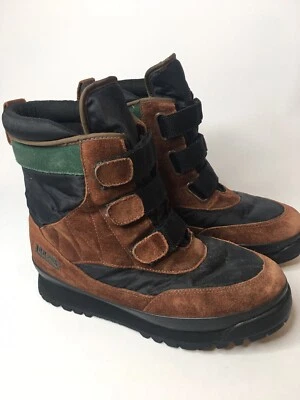 LL Bean Kid 8M Marrón Gamuza Cuero Senderismo Caza Exterior Bota  Foto 1 de 4