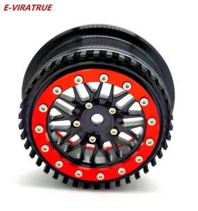 E-VIRATRUE 2.2/3.0''Alu Wheel For Losi RZR Rey/Baja Rey/Hammer U4 1/10 1pcs - Picture 1 of 5
