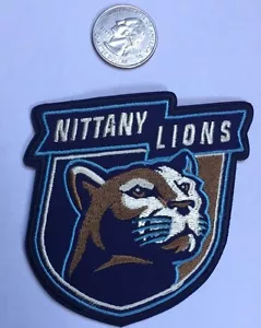 Penn State University Nittany Lions Vintage Embroidered Iron On Patch 3"x 3" - Picture 1 of 3