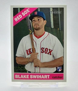 2015 Topps Heritage High Number SP Rookie Blake Swihart #712 RC - Picture 1 of 2