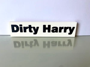 Dirty Harry Logo Neo-Noir Vigilante Action Thriller San Francisco Police Series - Picture 1 of 1