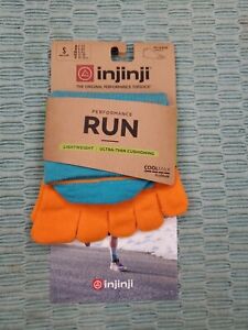 Injinji Run Lightweight No-Show Toe Socks ,NEW!