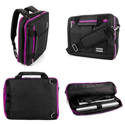 VanGoddy 3 in 1 Tablet Messenger Bag Backpack Briefcase For 13" iPad Pro M4 2024 - Image 1 of 4