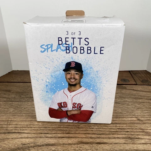 Mookie Betts Coca Cola Boston Red Sox Splash Bobblehead Bobble Head 2018 Promo Cover