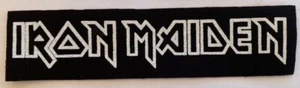 Iron Maiden Cloth Patch Sew On Badge Metal Rock Approx 1.5" X 6" (CP141) - Picture 1 of 1
