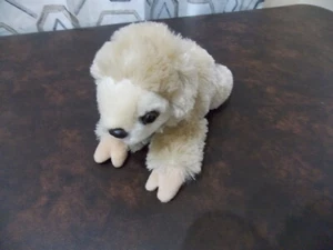 Aurora Flopsie 9" Plush Tan Sloth Beanbag Stuffed Animal Toy Lovie GUC - Picture 1 of 2