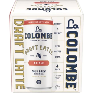 La Colombe Triple Draft Latte - 9 Fluid Ounce, 4 Count - 3 Shots Of Cold-Pressed - Picture 1 of 12
